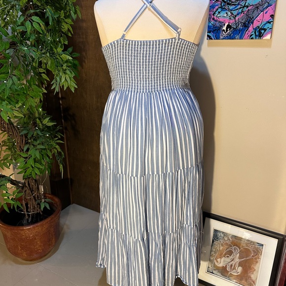 Striped Old Navy Ruffle Dress XL - Picture 6 of 15